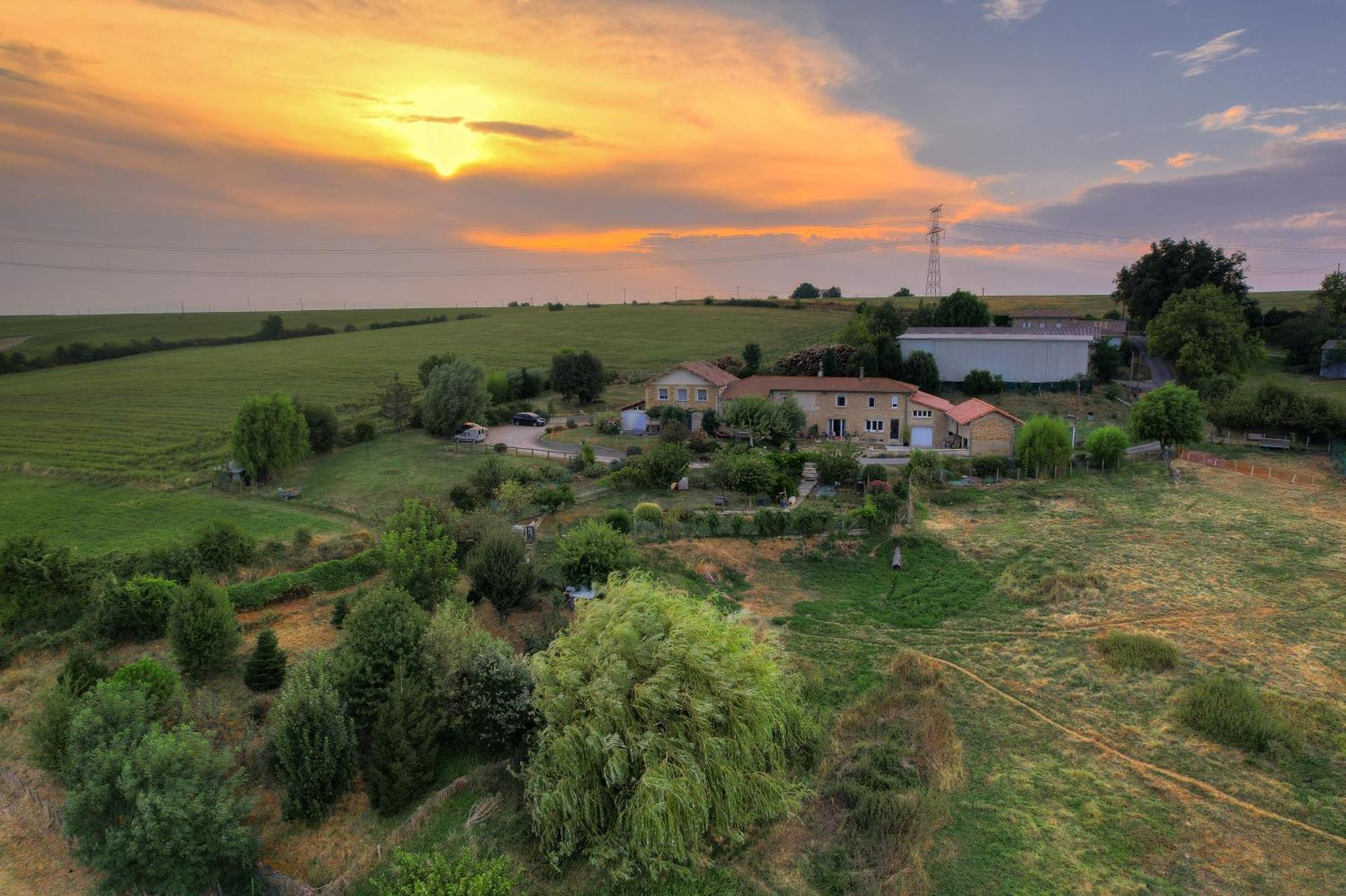 Les Figuets Villa Chateauneuf-de-Galaure Exterior photo